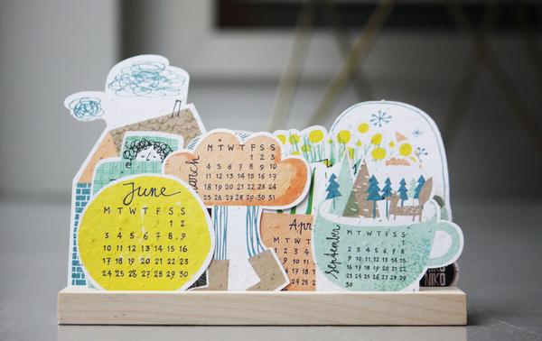 Plan and Grow Calendar by Niko Niko | House of Thol 'Get it at the Creatives' gift guide