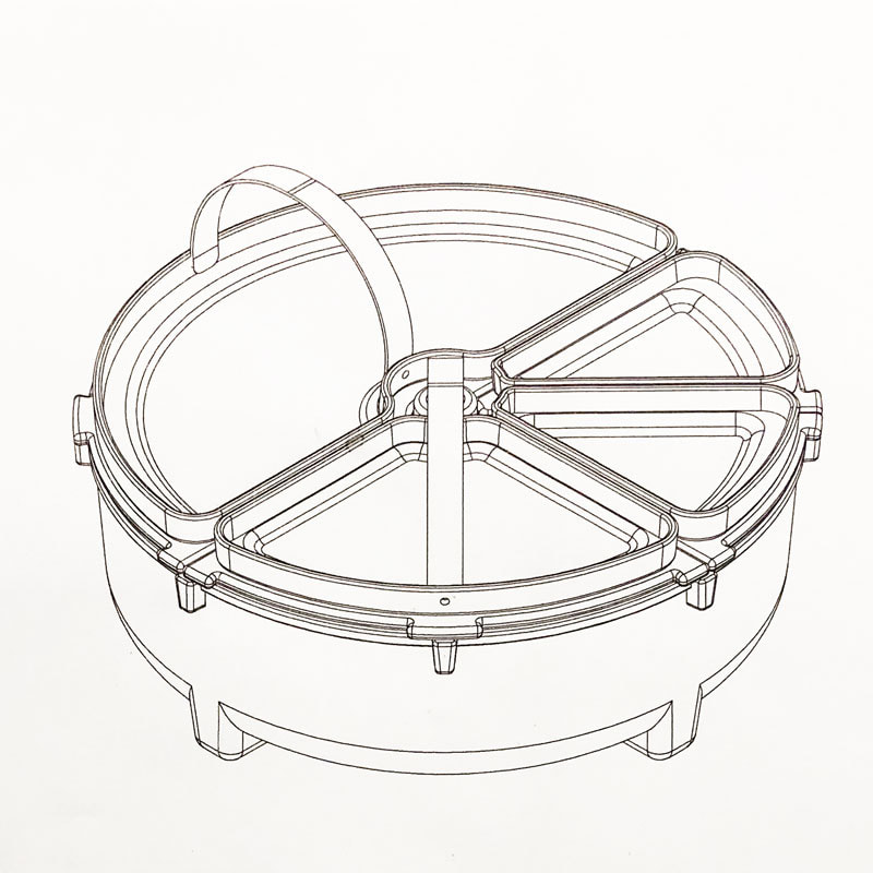 Patera Magnus technical drawings by House of Thol