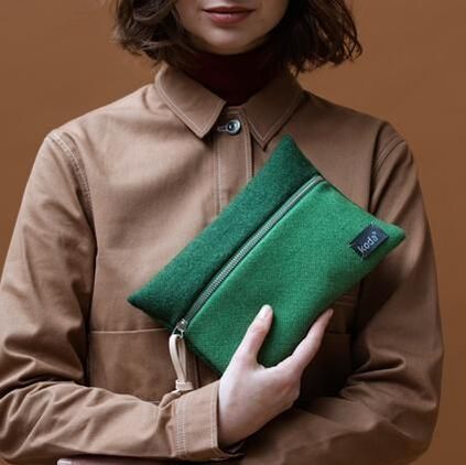 Horizon Pouch by Marieke van Heck for Koda Amsterdam // Get it at the sustainable creatives - Dutch Design gift guide 2021 by House of Thol