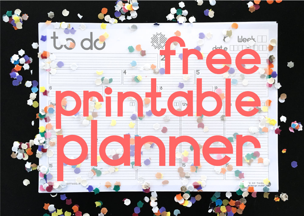 Free printable productivity planner
