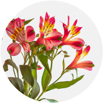 Alstroemeria // Year-round sustainable flower calendar by House of Thol