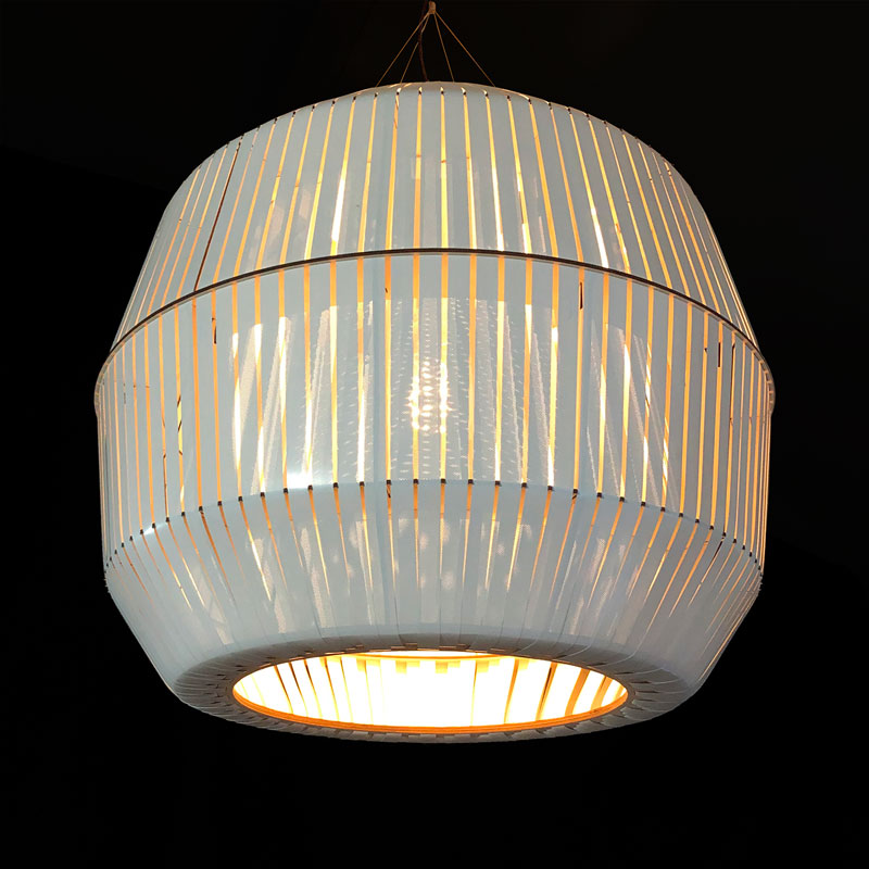Sustainable Lighting - White XL (on) | House of Thol for Ay Illuminate | photograph by House of Thol