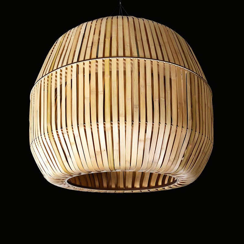 Sustainable Lighting - Bamboo XL | House of Thol for Ay Illuminate | photograph by House of Thol