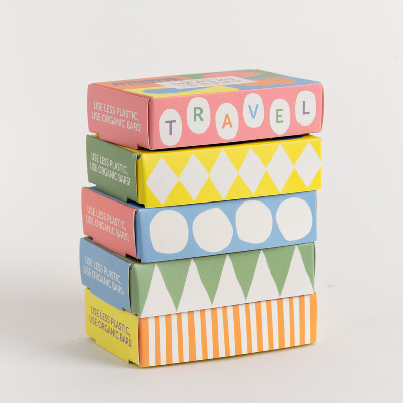 Soap series by Foekje Fleur, package design by Sue Doeksen // Get it at the sustainable creatives - Dutch Design gift guide 2021 by House of Thol