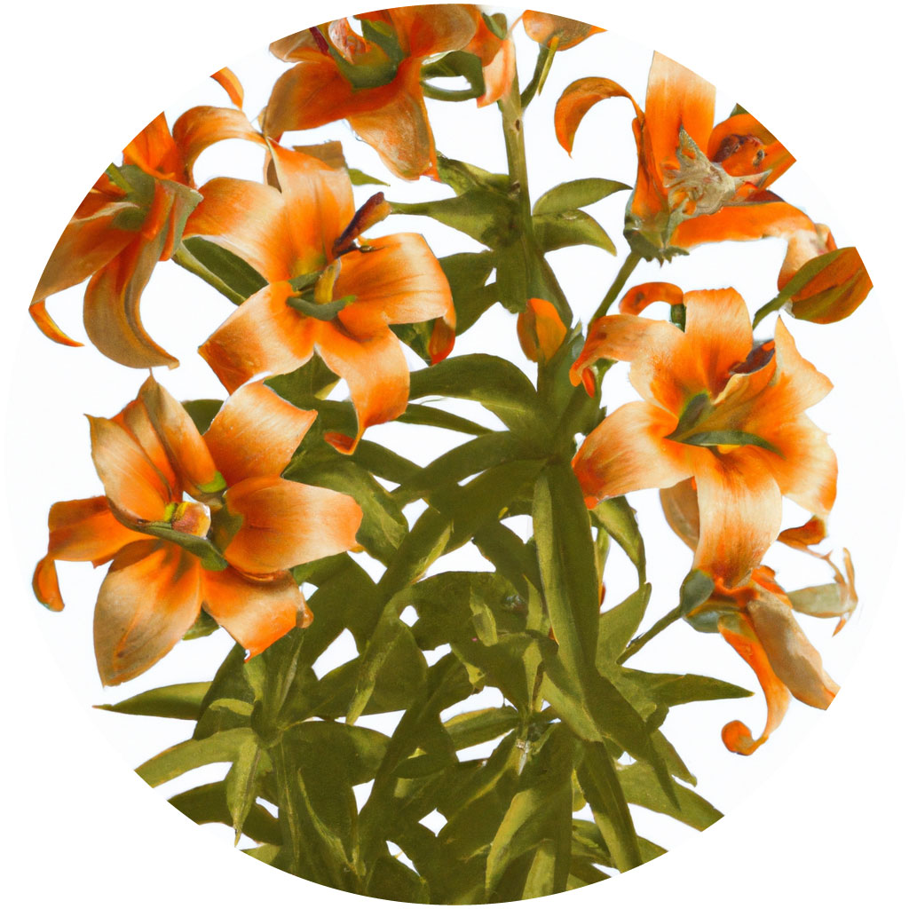 Guernsey Lily // Year-round sustainable flower calendar by House of Thol