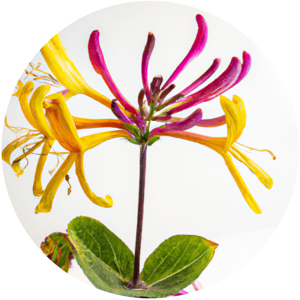 Honeysuckle // Year-round sustainable flower calendar by House of Thol