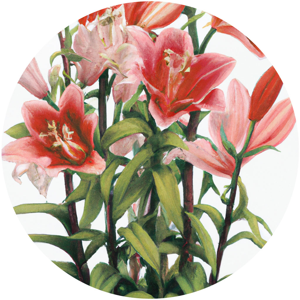 Lily // Year-round sustainable flower calendar by House of Thol