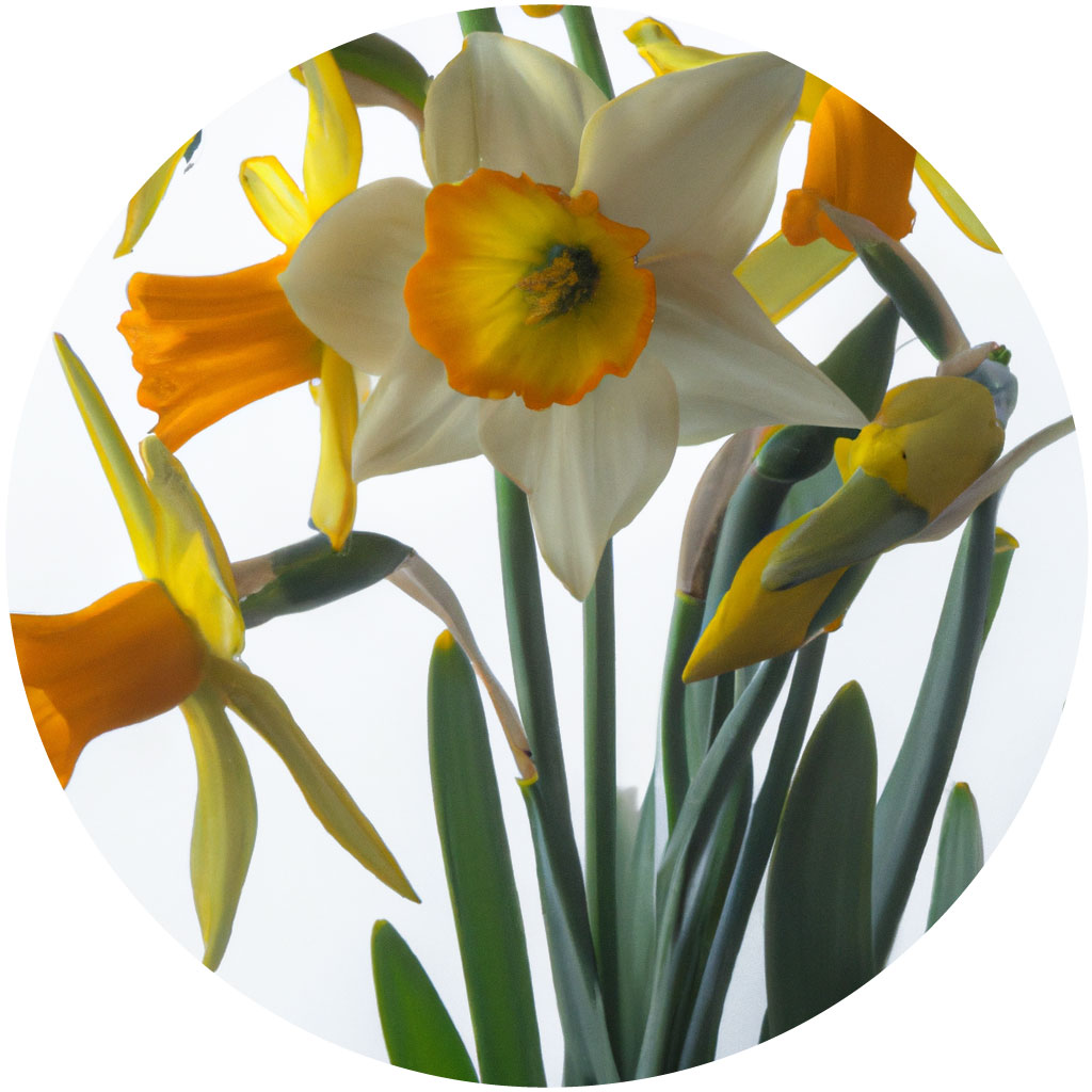 Narcissus // Year-round sustainable flower calendar by House of Thol