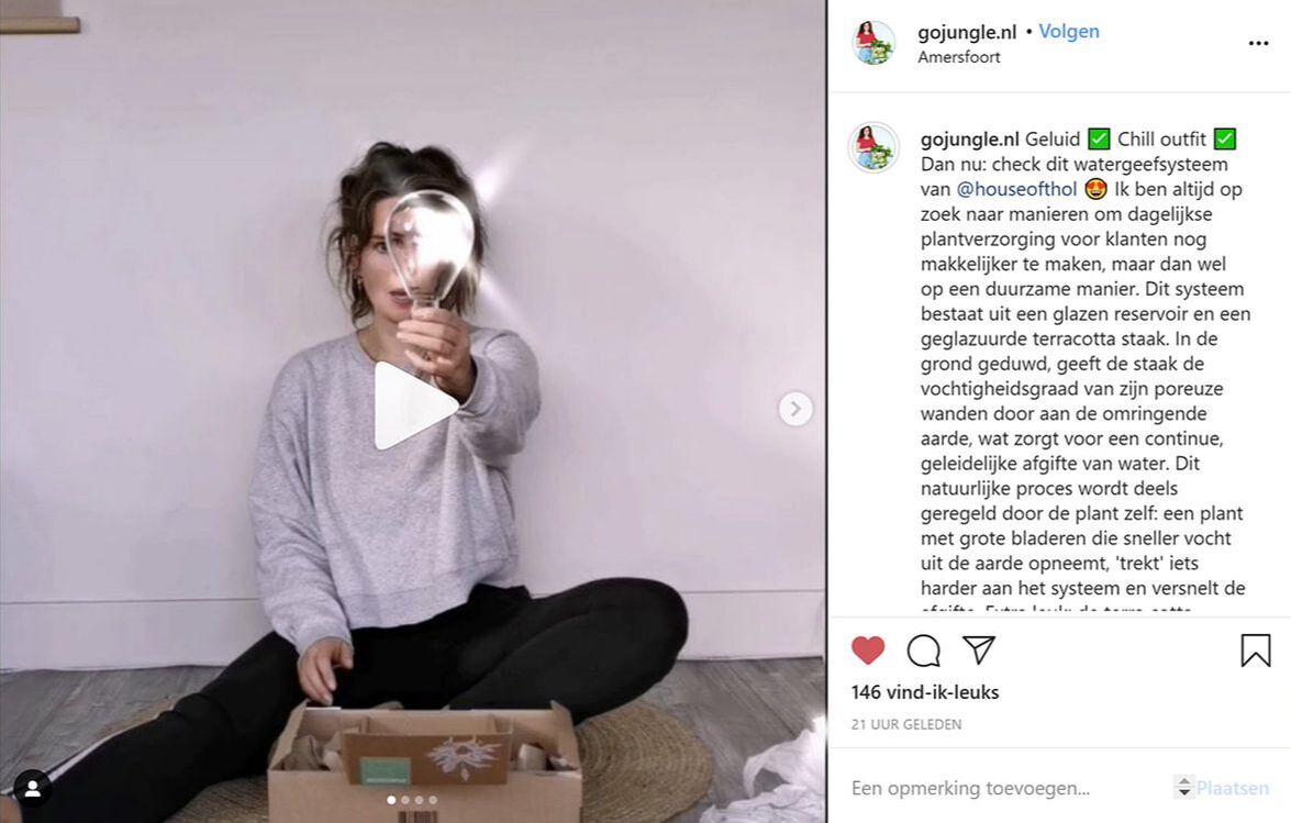 Gojungle Waterworks unboxing video from Instagram - follow the link in the post for the full video. // product design by House of Thol, video by Gojungle.nl