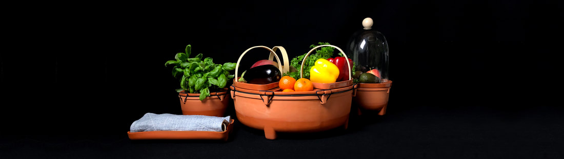 Poma/Olera series by House of Thol - store your fresh food better and avoid food waste
